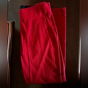 Old Navy / red dress pant